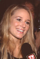 Jewel Close-Up Photo Print Being Interviewed by TV Guide