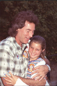 Drake Hogestyn hugging daughter Whitney at Ringling Bros. Circus photo print
