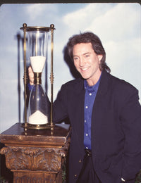 Drake Hogestyn photo print with hourglass at Days of Our Lives 8000th party