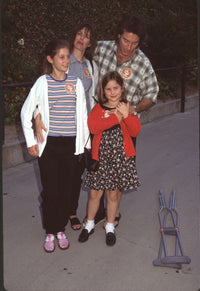 Drake Hogestyn and Victoria Price with daughters at Ringling Bros. Circus Photo Print
