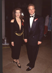 Hunter Tylo in black dress and Michael Tylo in tuxedo at Soap Opera Awards Photo Print