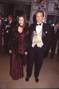 Hunter Tylo in dark velvet dress and Michael Tylo in tuxedo at the 10th Soap Opera Awards photo print.