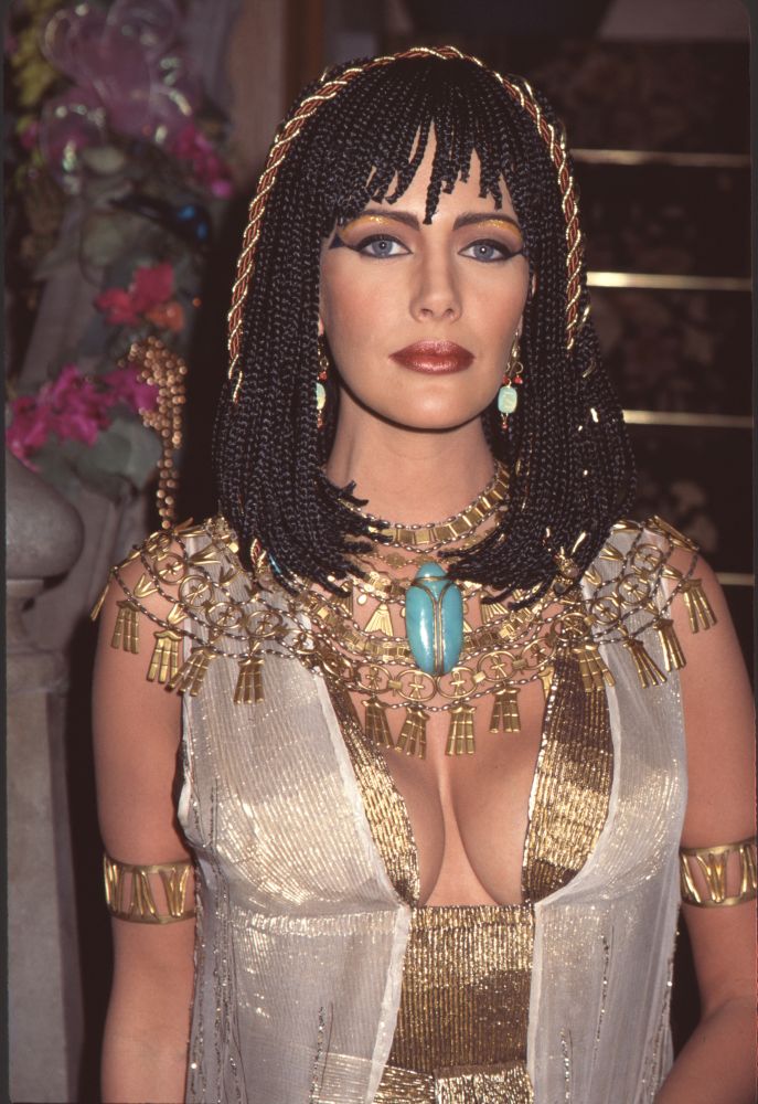 Hunter Tylo close up in Cleopatra costume from The Bold and the Beautiful photo print.