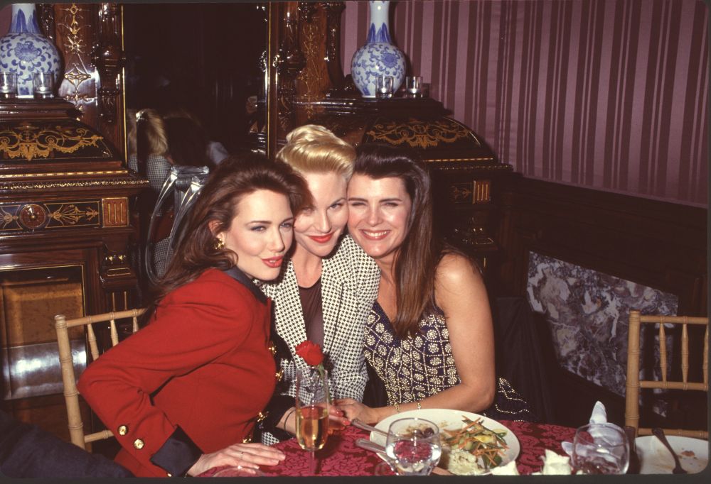 Hunter Tylo, Schae Harrison, and Kimberlin Brown at Pre Soap Opera Digest Awards Party Photo Print