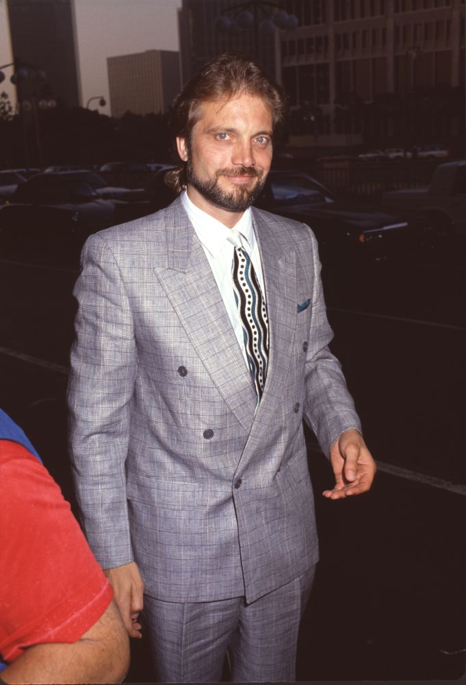 Michael Tylo in Gray Plaid Suit Photo Print