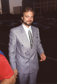 Michael Tylo in Gray Plaid Suit Photo Print