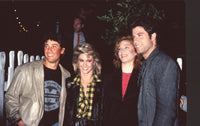Photo print featuring Matt Lattanzi, Olivia Newton-John, Marilu Henner, and John Travolta.