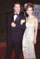 John Travolta and Kelly Preston at the 53rd Golden Globe Awards photo print.