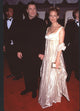 John Travolta and Kelly Preston at the 56th Golden Globe Awards Photo Print