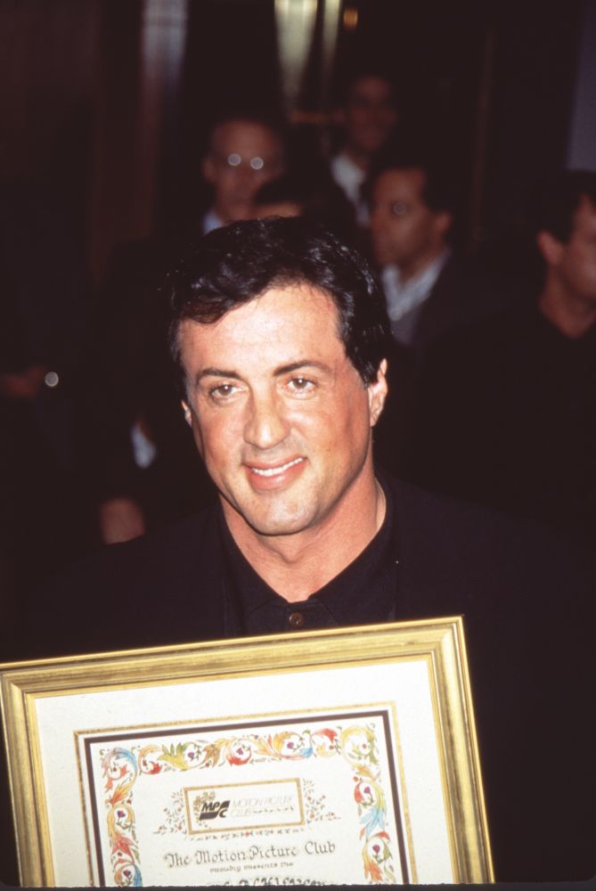 Sylvester Stallone at Motion Picture Club Awards - Photo Print