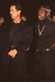 Sylvester Stallone and Wesley Snipes photo print in black outfits.