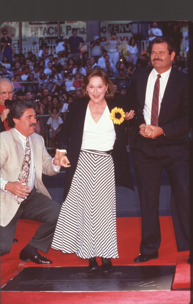 Meryl Streep Footprints at Chinese Theatre Photo Print