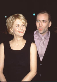 Meg Ryan and Nicolas Cage at City of Angels Premiere Photo Print