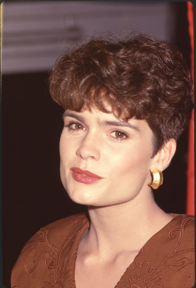 Colleen Dion Close-Up Photo Print in Brown Top
