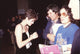 Colleen Dion signing autographs at Bold & Beautiful event photo print.