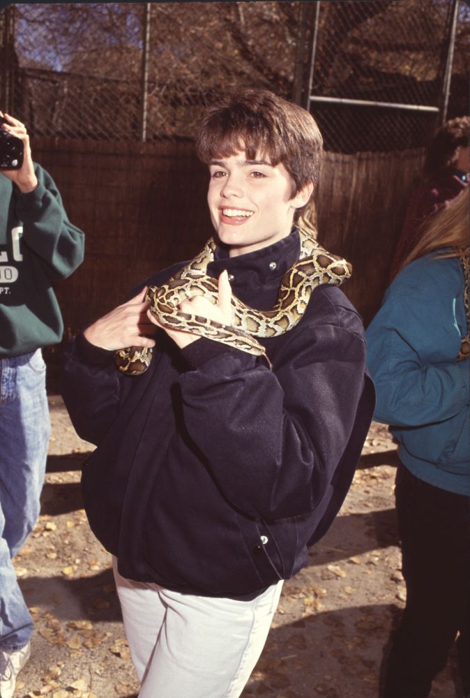 Colleen Dion Wearing Snake Photo Print - Unique and Artistic Portrait