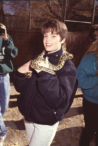 Colleen Dion Wearing Snake Photo Print - Unique and Artistic Portrait