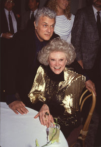 Tony Curtis and Phyllis Diller classic photo print