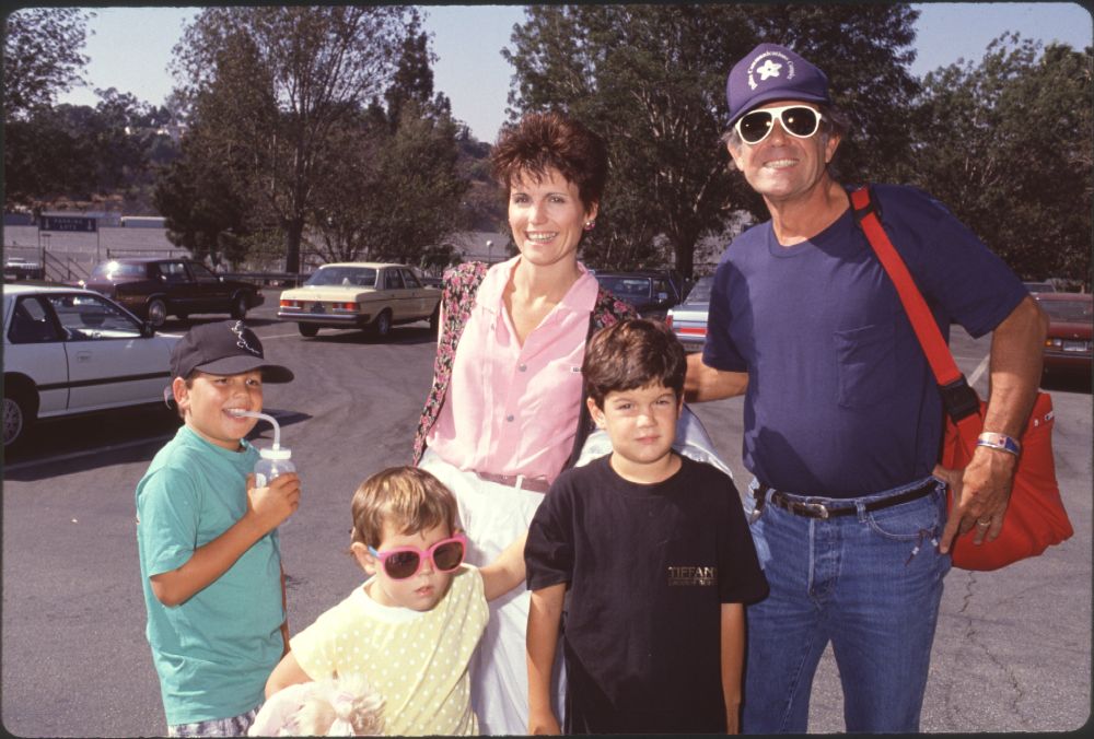 Lucie Arnaz and Laurence Luckinbill Family Photo Print