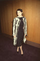 Winona Ryder in black dress and gray fur coat at Joan of Arc screening photo print.