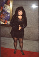 Roseanne Barr in black velvet dress at MTV Video Music Awards photo print