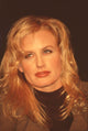 Daryl Hannah close-up photo print in a black turtleneck and brown blazer.