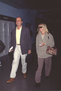 Kelsey Grammer and Camille Meyer at LAX photo print