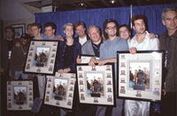 Nsync photo print holding frames with Lou Pearlman