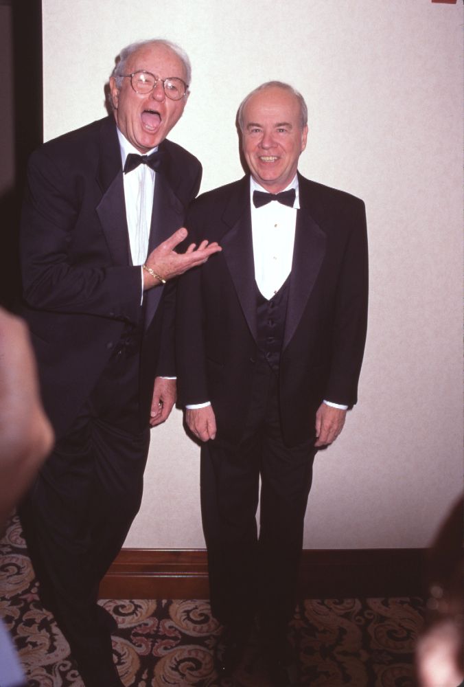 Photo print of Harvey Korman and Tim Conway at the 48th DGA Awards.