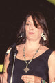 Anjelica Huston speaking at LA Art Night for Life photo print