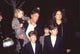 Dustin and Lisa Hoffman with Kids at Toys Premiere Photo Print