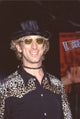 Andy Dick at the Loser Premiere - Photo Print featuring stylish black shirt and fedora.