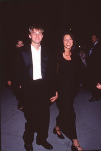 Leonardo DiCaprio and Caitlin Keats at Vanity Fair Oscar Party Photo Print