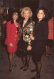Wendy Goldberg and Barbara Davis in elegant black photo print