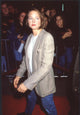 Jodie Foster in jeans and tan blazer at Interview with a Vampire premiere photo print.