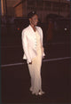 Suzzanne Douglas in a cream colored dress and jacket at the 4th Annual Diversity Awards.