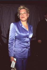 Bette Midler in a blue sin suit at the Fresh Air Fund Gala photo print.