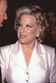 Bette Midler close-up photo print in white suit at That Old Feeling premiere.