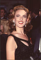 Marlee Matlin close-up photo print in black sparkle gown and gloves at the 44th Emmy Awards.