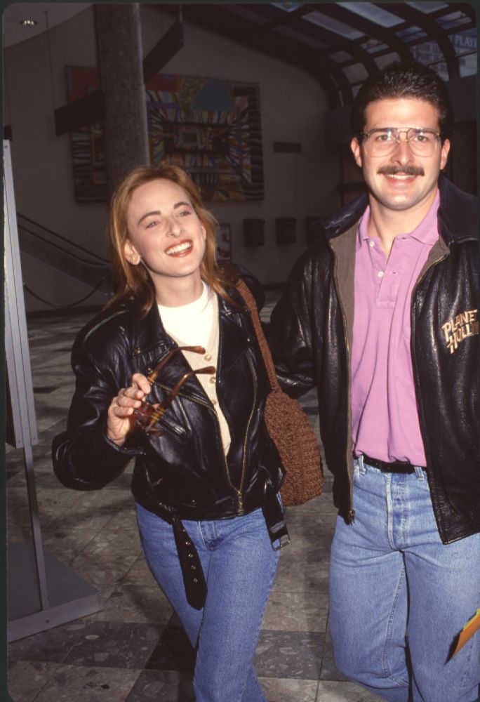 Marlee Matlin and Kevin Grandalski at Cop & 1/2 Premiere Photo Print