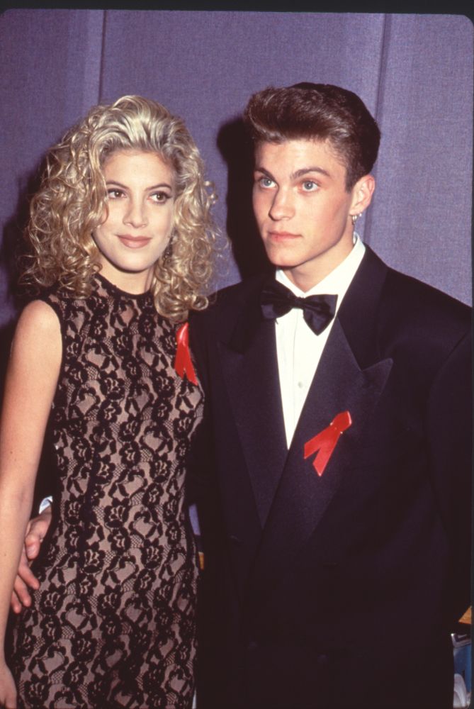 Tori Spelling and Brian Austin Green at People's Choice Awards photo print.