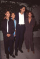 Jacqueline Bisset with Emin Boztepe and children at Spago's Beverly Hills Photo Print.