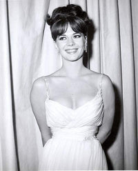 Natalie Wood - Hands Behind Back Photo Print showcasing classic Hollywood elegance.