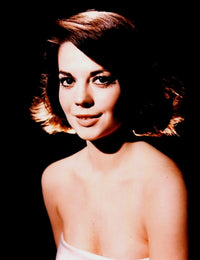 Natalie Wood dramatic lighting headshot photo print