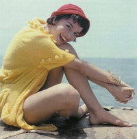 Natalie Wood Red Hat Photo Print capturing her iconic beauty.