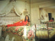 Natalie Wood laying on bed with reflection photo print