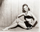 Alexis Smith Pose Photo Print showcasing classic Hollywood elegance
