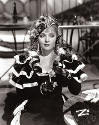 Anna Sten Ruffles Photo Print showcasing vintage Hollywood elegance