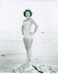 Anne Bancroft Bikini Photo Print - Vintage Classic Image