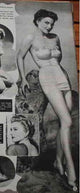 Anne Baxter magazine page photo print showcasing classic Hollywood elegance.